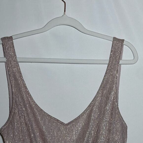 Show Me Your Mumu Kendall Maxi Dress Blush Pink Fairy Girlcore Size M Sparkle - Picture 6 of 11